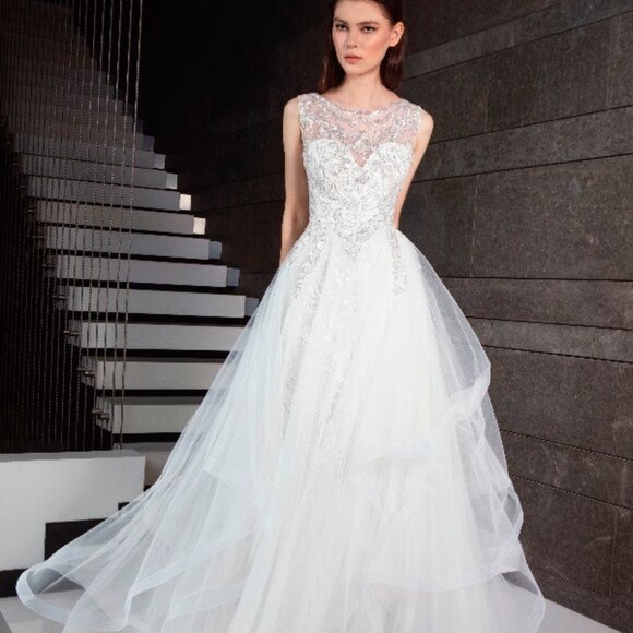 Tony Ward Wedding Dress - Picture 1 of 16